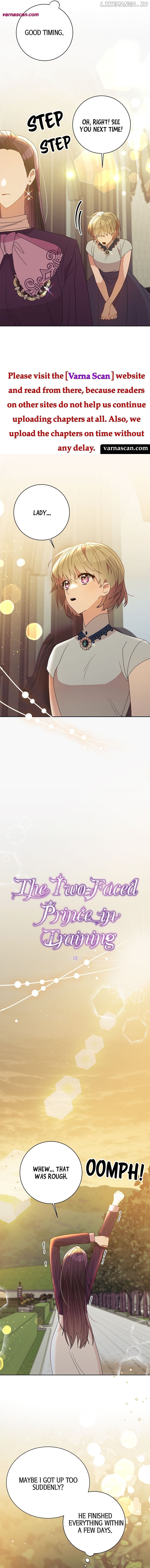 The Two-Faced Prince in Training Chapter 18 - page 4