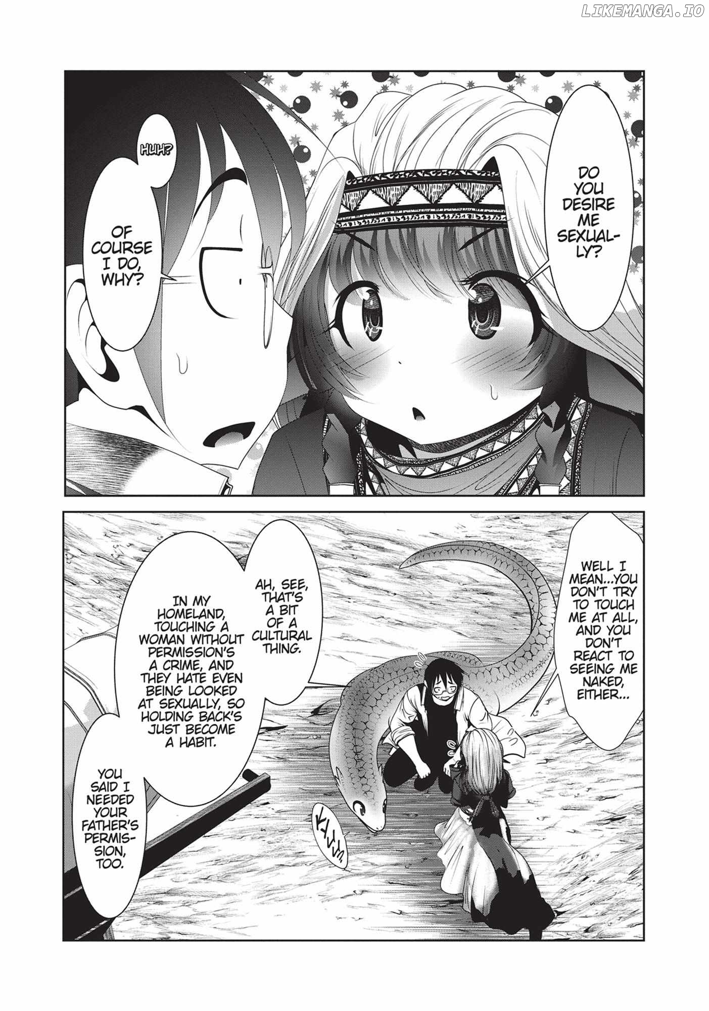 Kagakuteki ni Sonzai Shiuru Creature Musume no Kansatsu Nisshi chapter 33 - page 4