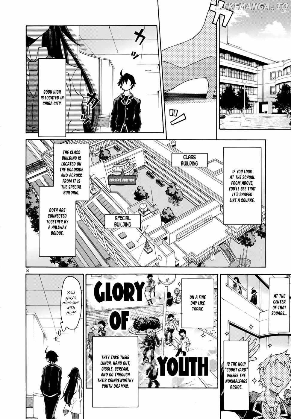 Yahari Ore no Seishun Love Come wa Machigatteiru @comic Chapter 1 - page 10