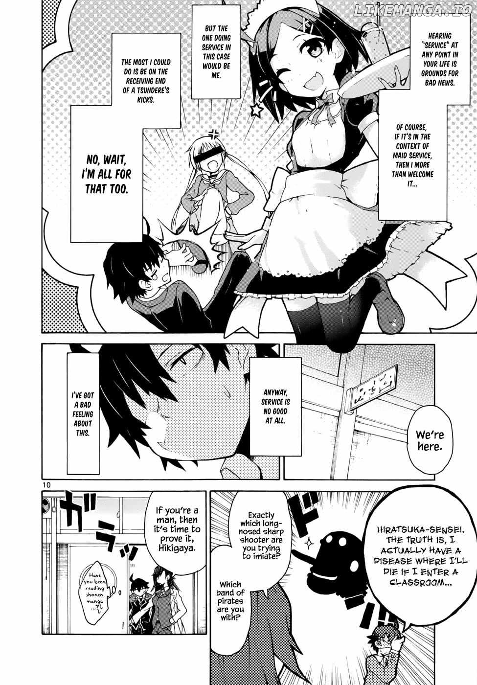 Yahari Ore no Seishun Love Come wa Machigatteiru @comic Chapter 1 - page 12