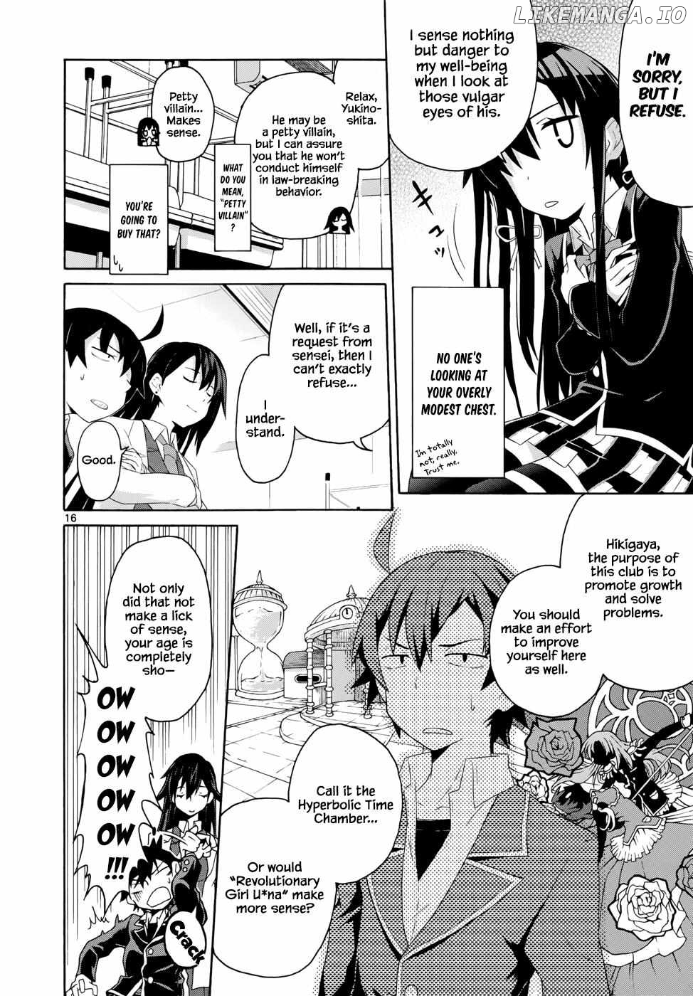 Yahari Ore no Seishun Love Come wa Machigatteiru @comic Chapter 1 - page 17