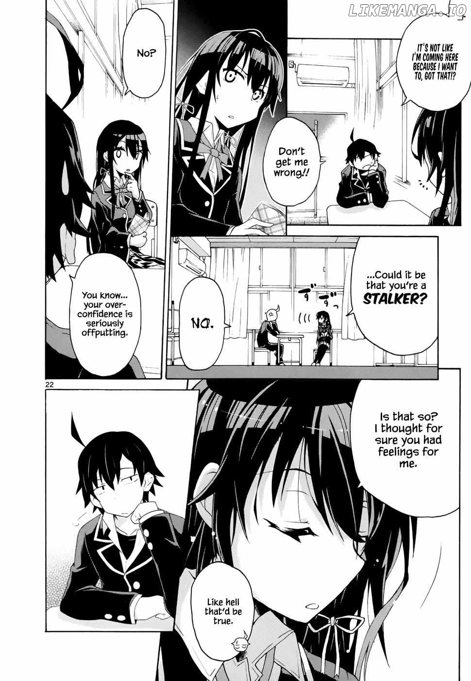 Yahari Ore no Seishun Love Come wa Machigatteiru @comic Chapter 1 - page 23
