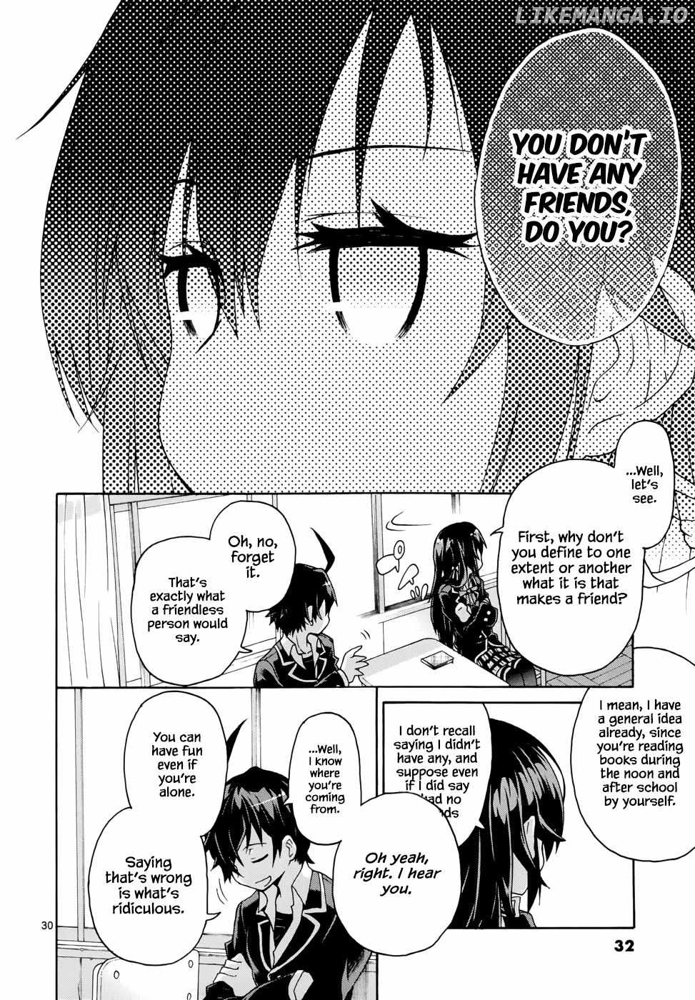 Yahari Ore no Seishun Love Come wa Machigatteiru @comic Chapter 1 - page 31