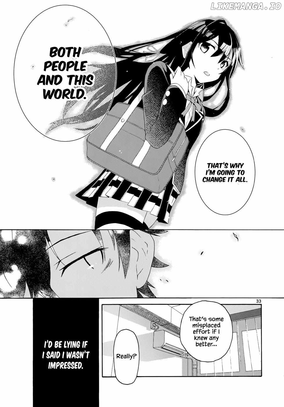 Yahari Ore no Seishun Love Come wa Machigatteiru @comic Chapter 1 - page 34