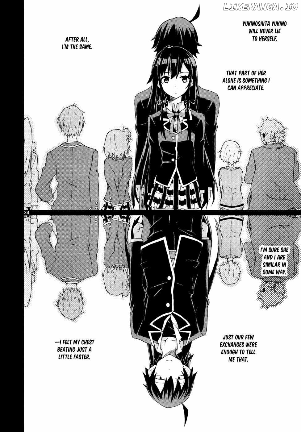 Yahari Ore no Seishun Love Come wa Machigatteiru @comic Chapter 1 - page 35