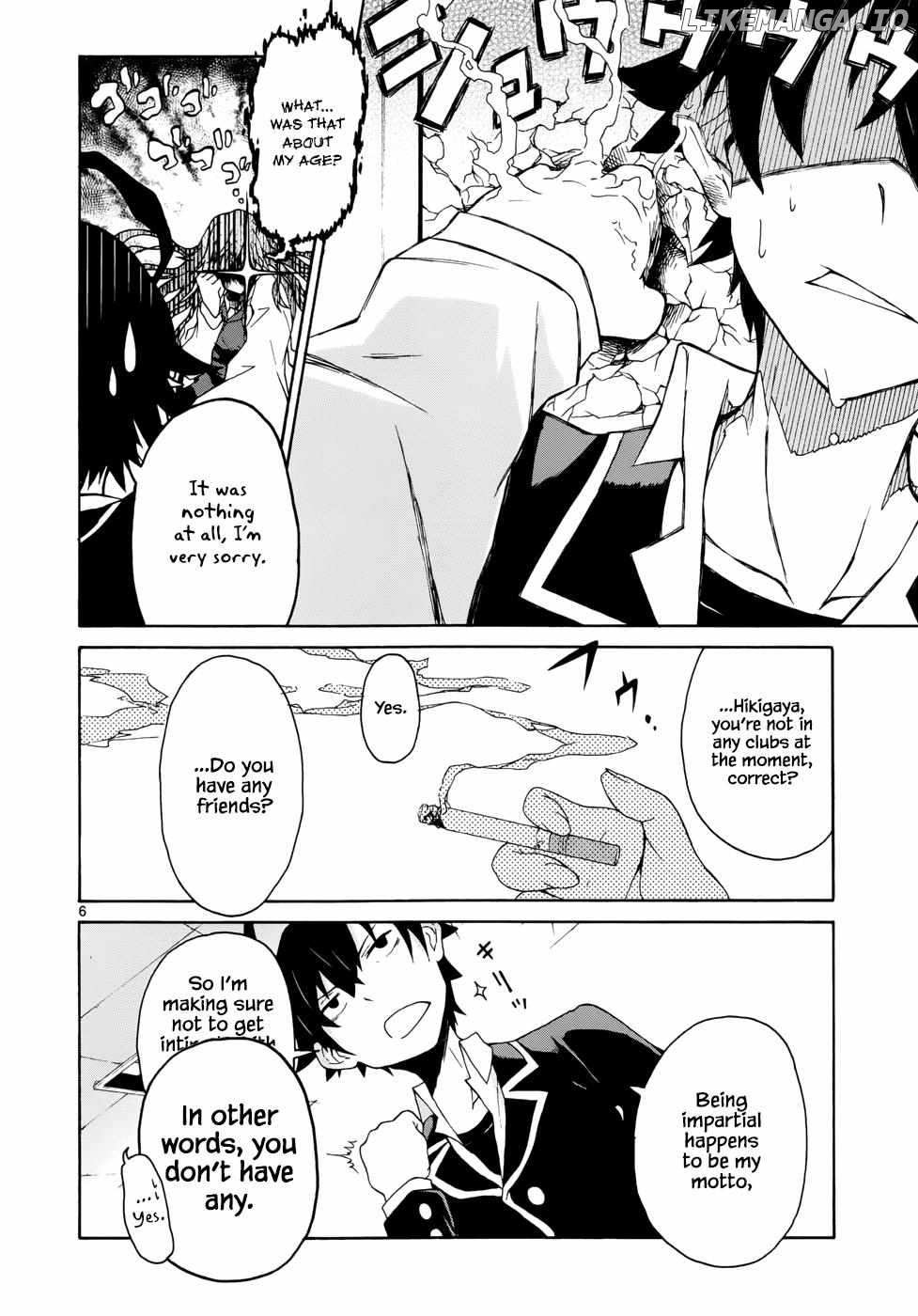 Yahari Ore no Seishun Love Come wa Machigatteiru @comic Chapter 1 - page 8