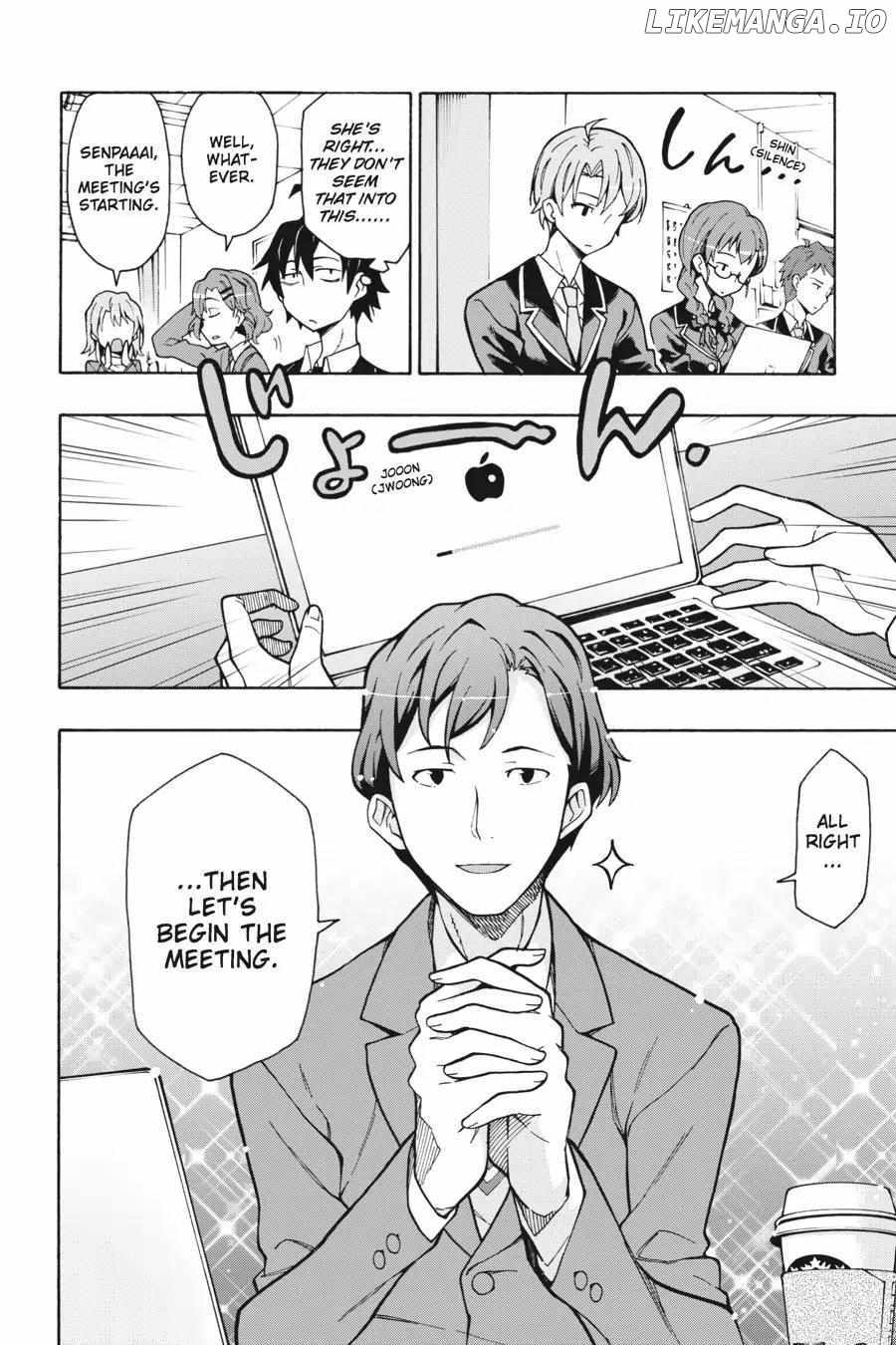 Yahari Ore no Seishun Love Come wa Machigatteiru @comic Chapter 60 - page 10