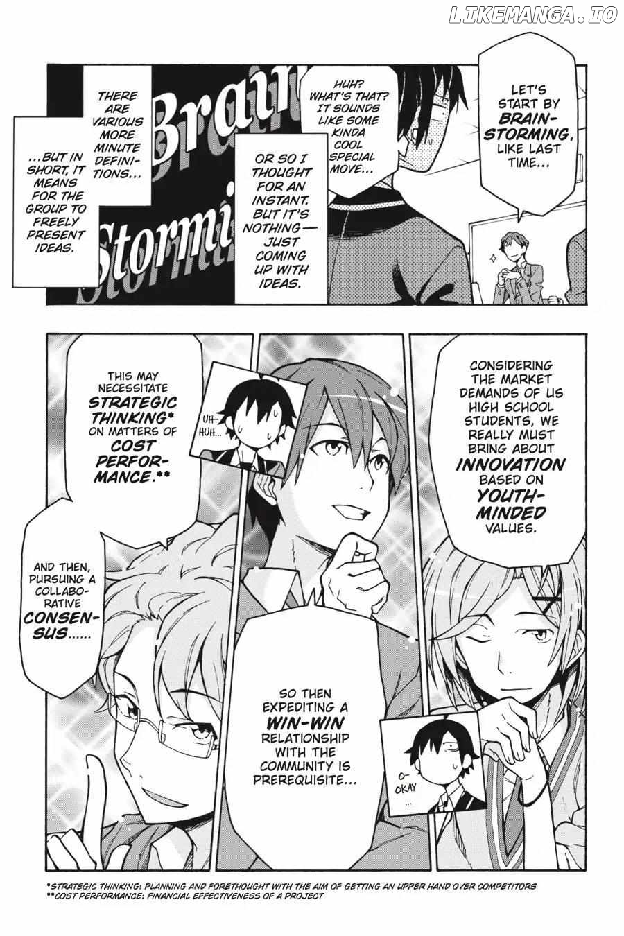 Yahari Ore no Seishun Love Come wa Machigatteiru @comic Chapter 60 - page 11