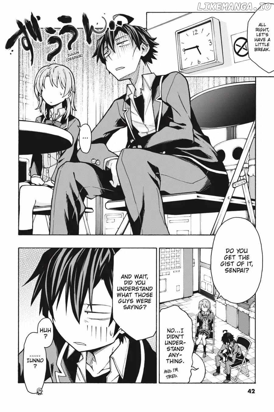 Yahari Ore no Seishun Love Come wa Machigatteiru @comic Chapter 60 - page 14