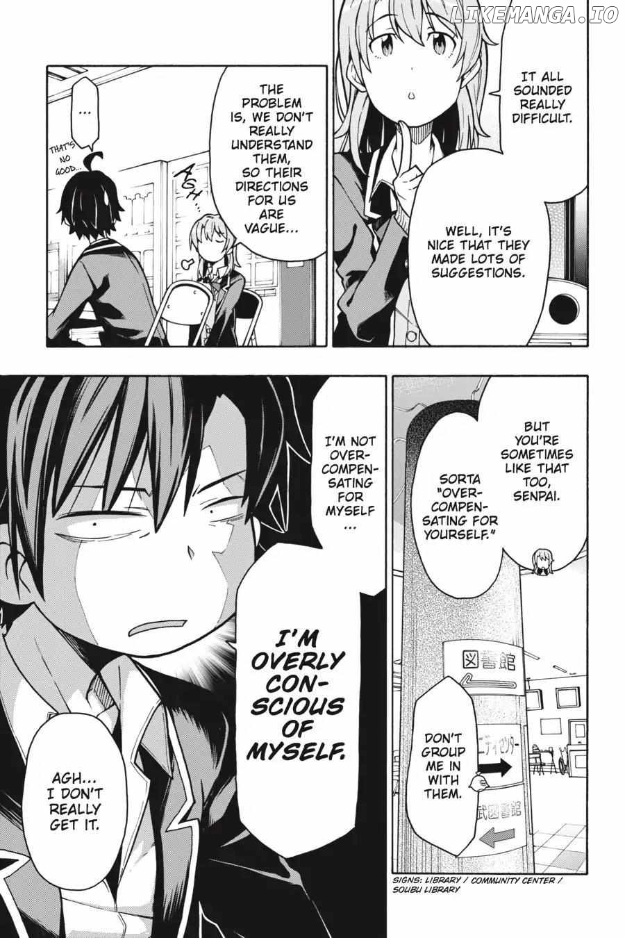 Yahari Ore no Seishun Love Come wa Machigatteiru @comic Chapter 60 - page 15