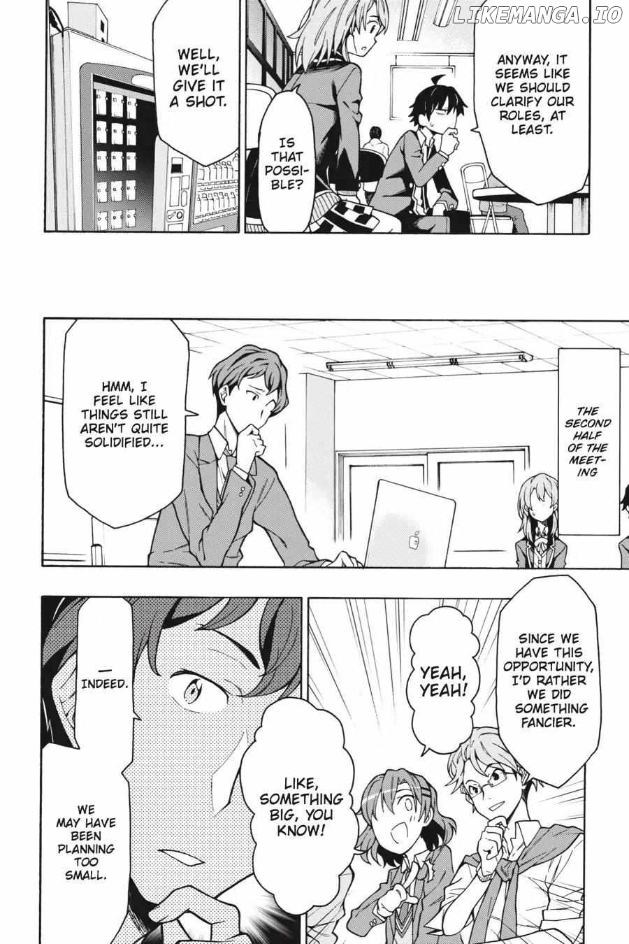 Yahari Ore no Seishun Love Come wa Machigatteiru @comic Chapter 60 - page 16