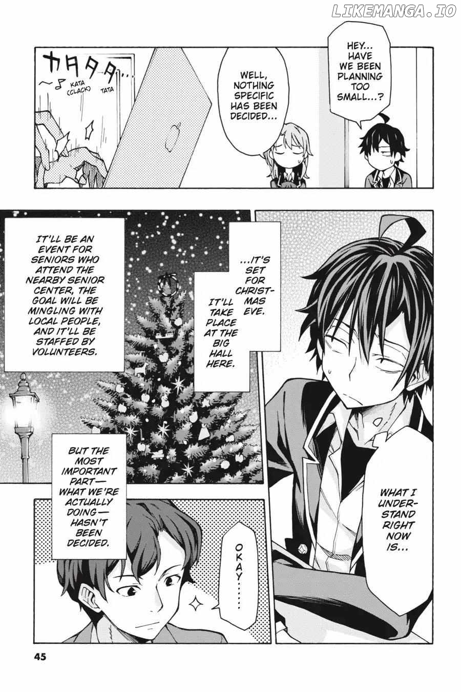Yahari Ore no Seishun Love Come wa Machigatteiru @comic Chapter 60 - page 17