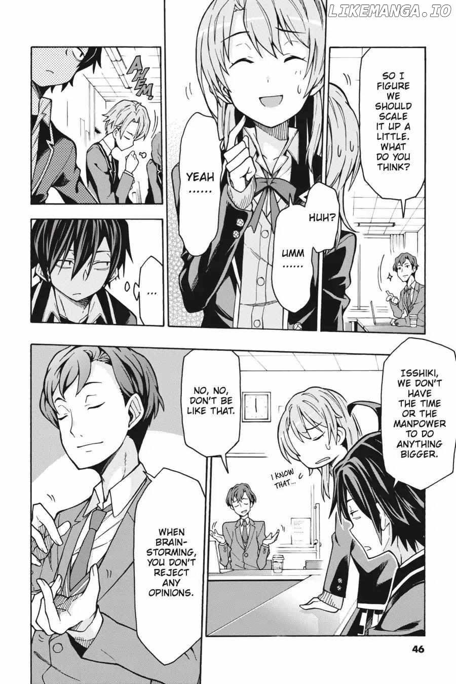 Yahari Ore no Seishun Love Come wa Machigatteiru @comic Chapter 60 - page 18