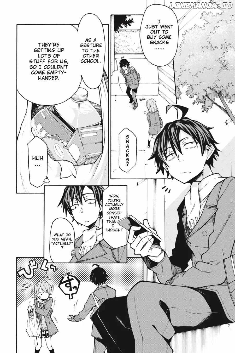 Yahari Ore no Seishun Love Come wa Machigatteiru @comic Chapter 60 - page 2