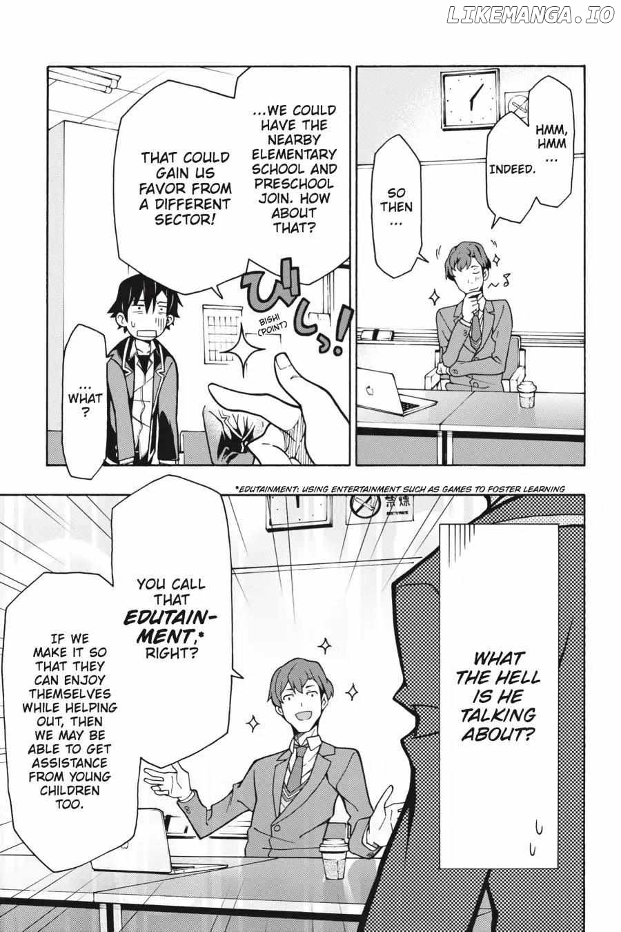 Yahari Ore no Seishun Love Come wa Machigatteiru @comic Chapter 60 - page 23