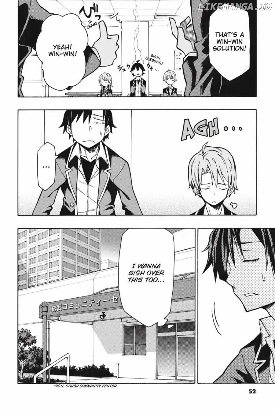 Yahari Ore no Seishun Love Come wa Machigatteiru @comic Chapter 60 - page 24