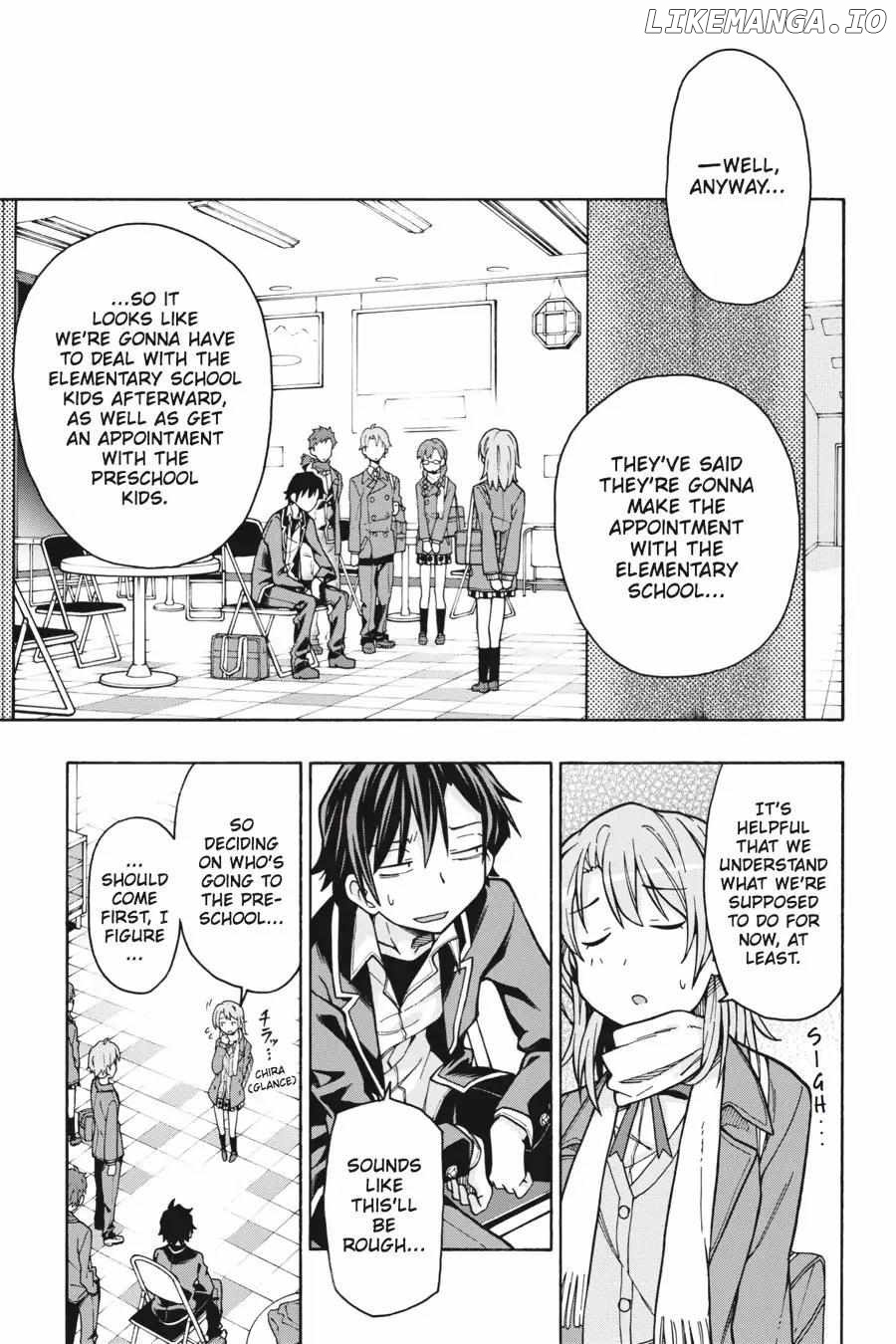 Yahari Ore no Seishun Love Come wa Machigatteiru @comic Chapter 60 - page 25