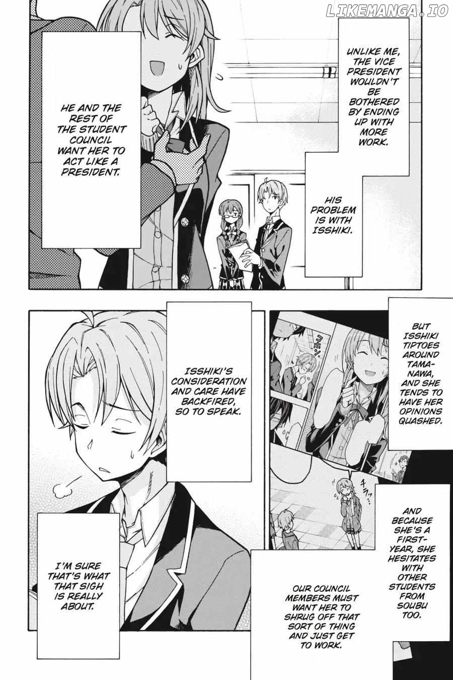 Yahari Ore no Seishun Love Come wa Machigatteiru @comic Chapter 60 - page 28