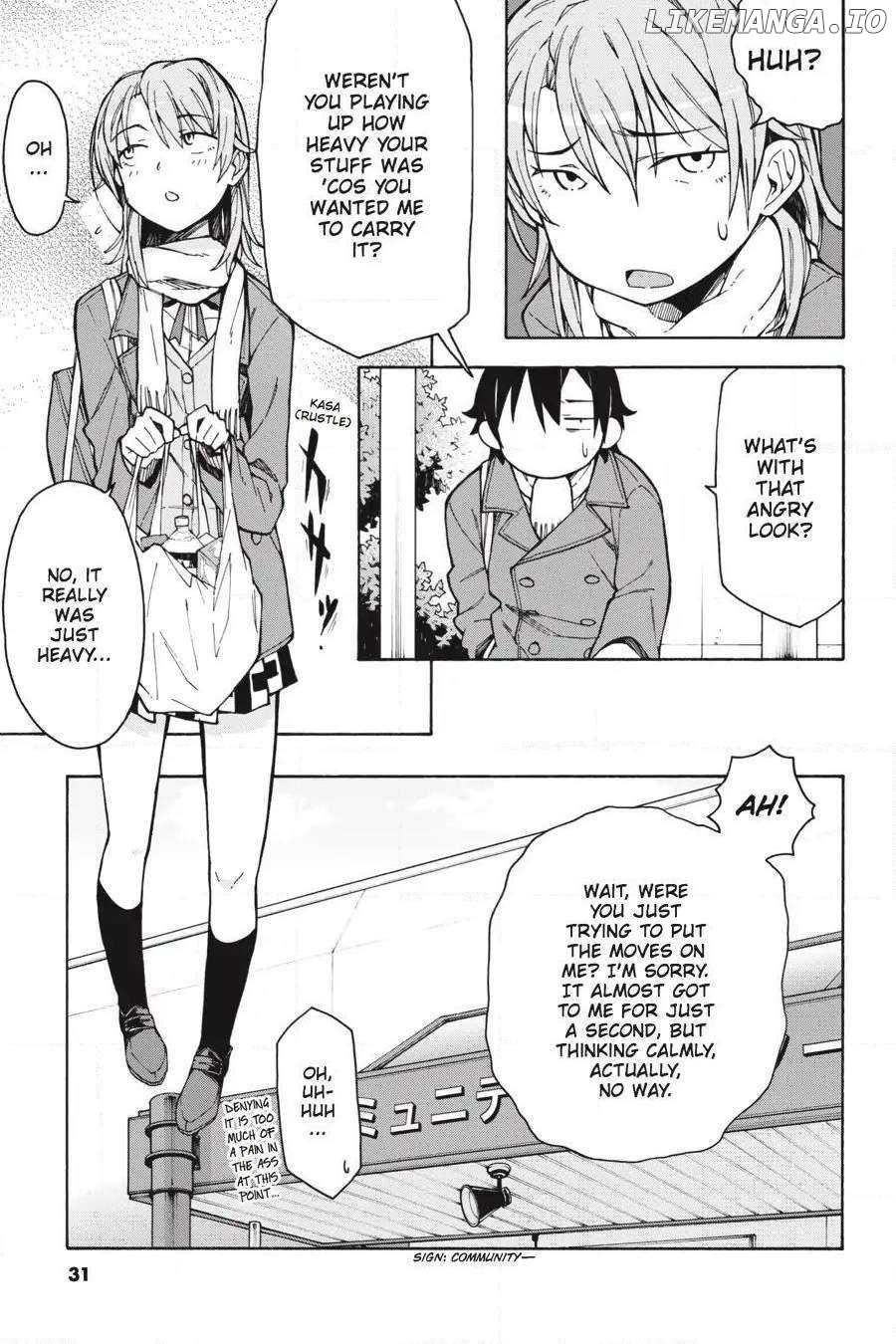 Yahari Ore no Seishun Love Come wa Machigatteiru @comic Chapter 60 - page 3