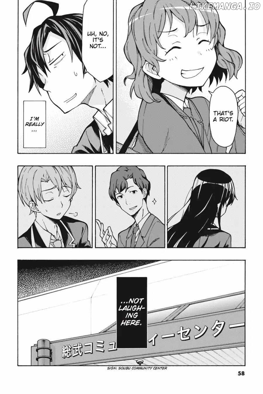 Yahari Ore no Seishun Love Come wa Machigatteiru @comic Chapter 60 - page 30