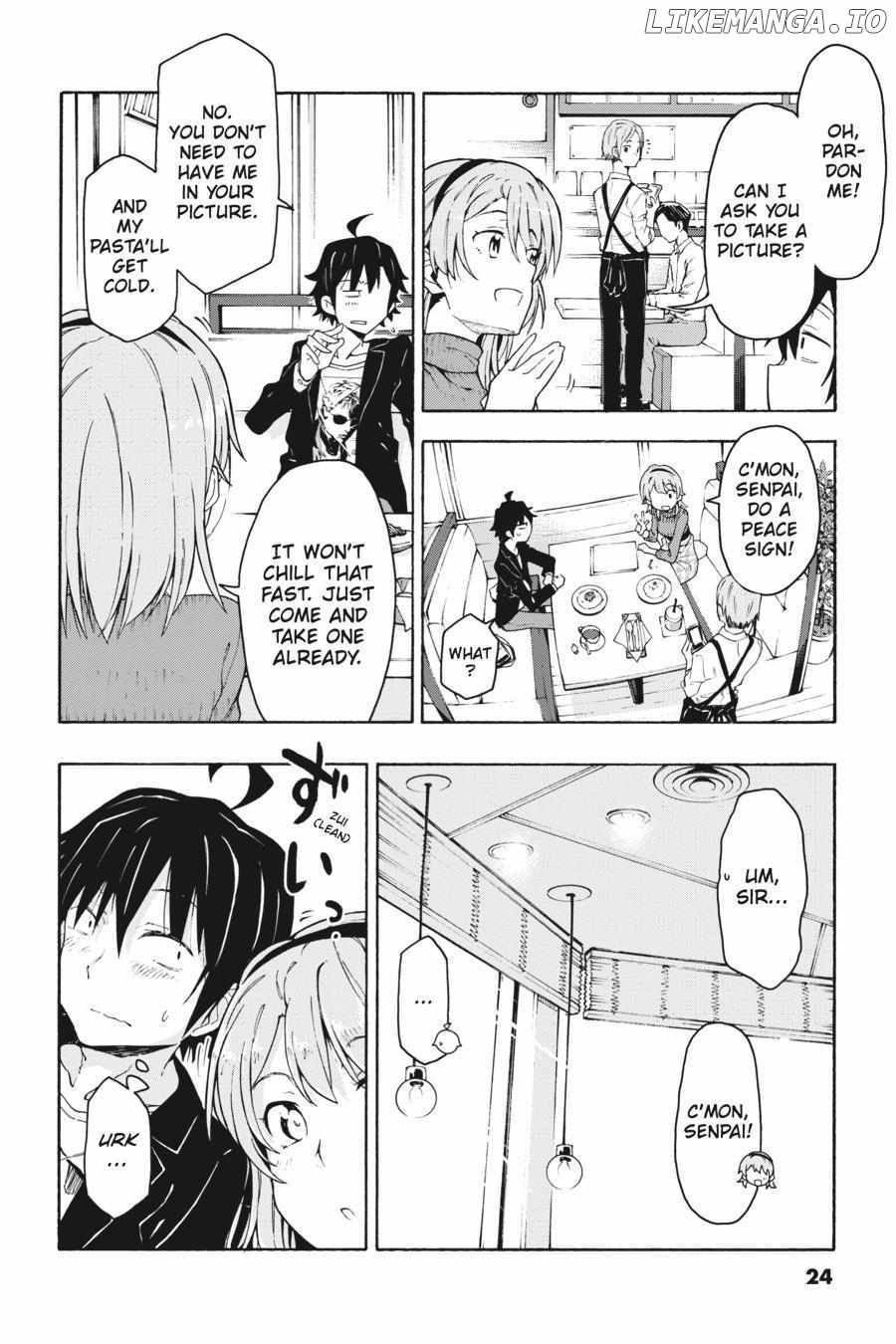 Yahari Ore no Seishun Love Come wa Machigatteiru @comic Chapter 71 - page 24