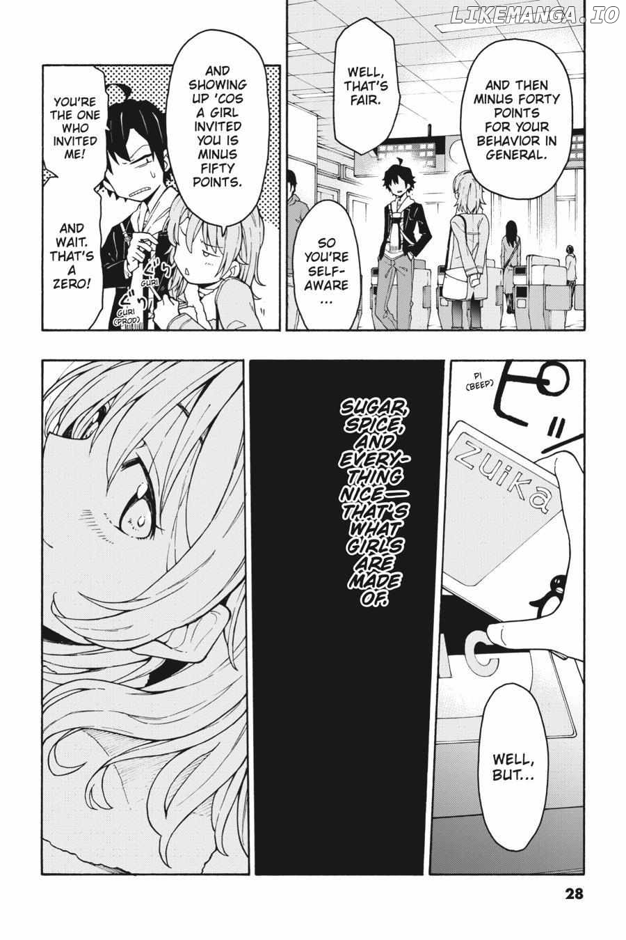 Yahari Ore no Seishun Love Come wa Machigatteiru @comic Chapter 71 - page 28