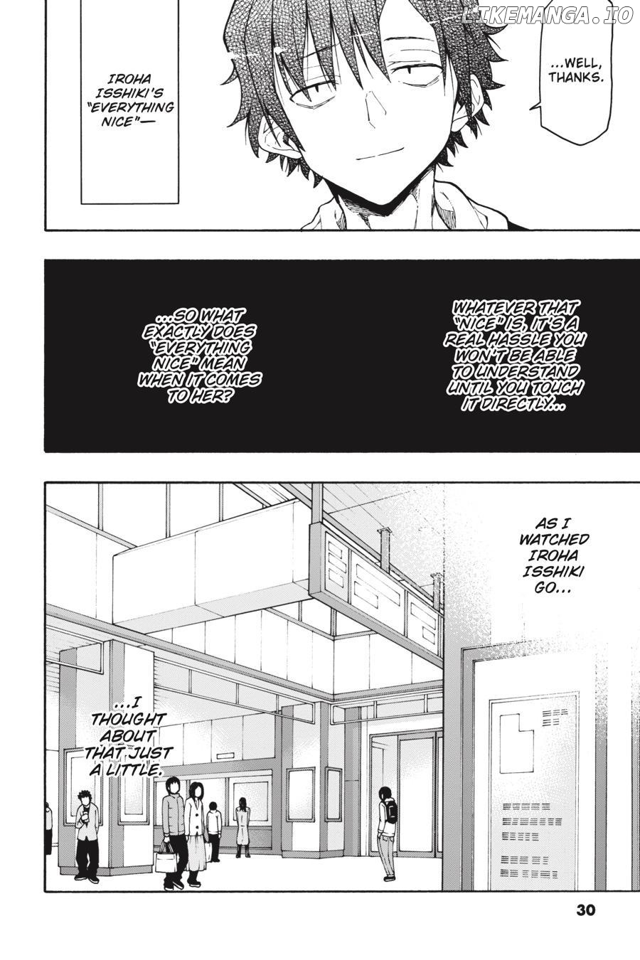 Yahari Ore no Seishun Love Come wa Machigatteiru @comic Chapter 71 - page 30