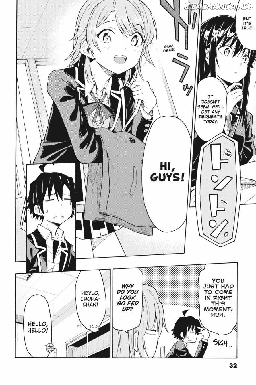 Yahari Ore no Seishun Love Come wa Machigatteiru @comic Chapter 71 - page 32