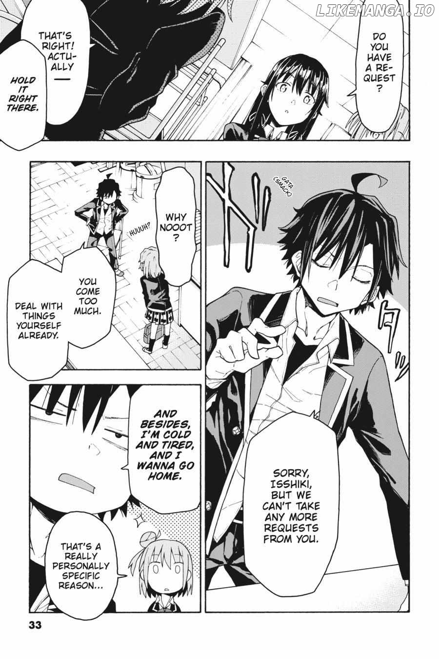 Yahari Ore no Seishun Love Come wa Machigatteiru @comic Chapter 71 - page 33
