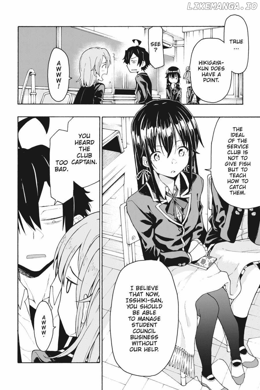 Yahari Ore no Seishun Love Come wa Machigatteiru @comic Chapter 71 - page 34
