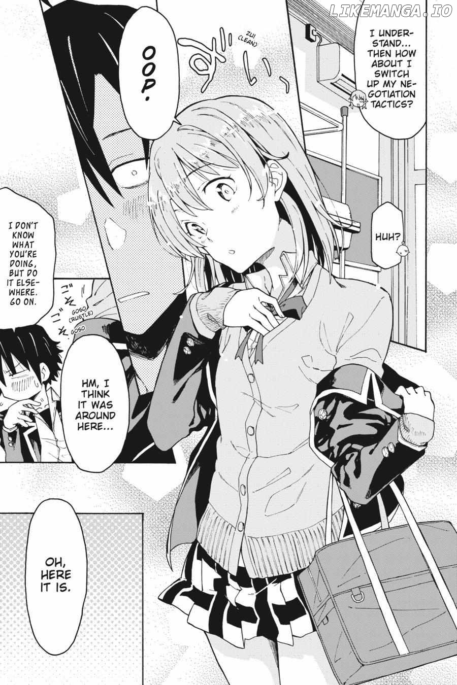 Yahari Ore no Seishun Love Come wa Machigatteiru @comic Chapter 71 - page 35
