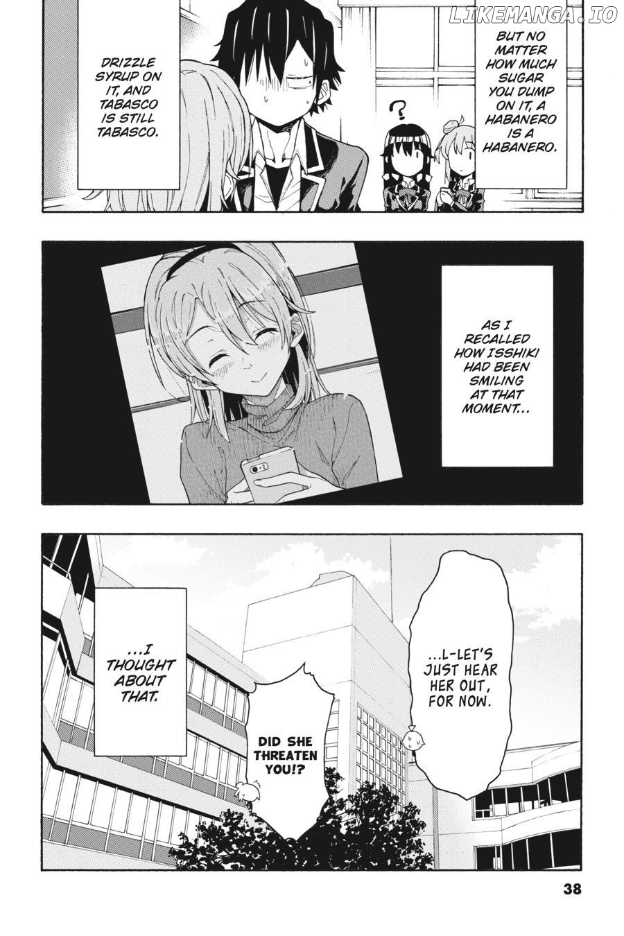 Yahari Ore no Seishun Love Come wa Machigatteiru @comic Chapter 71 - page 38