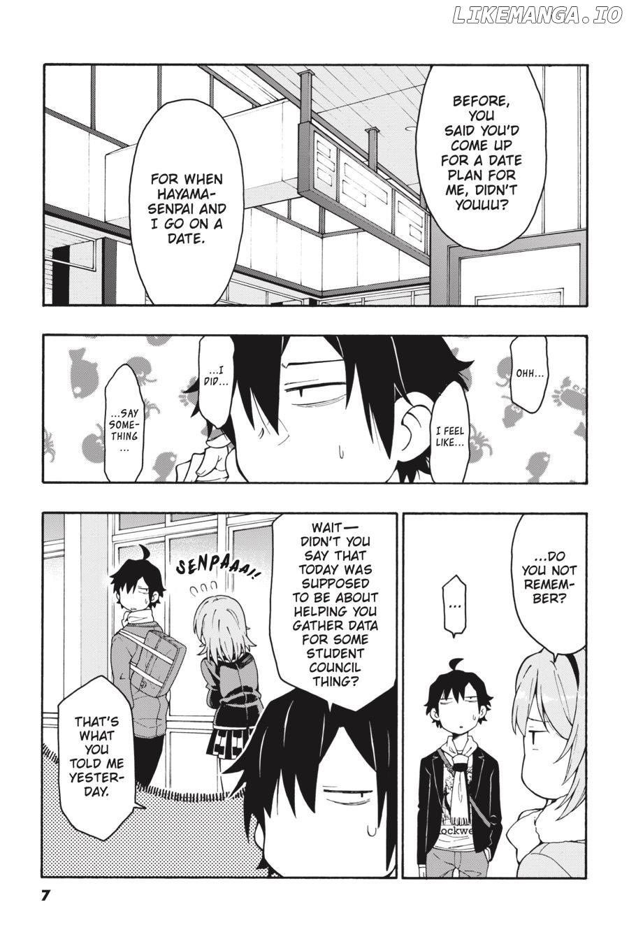 Yahari Ore no Seishun Love Come wa Machigatteiru @comic Chapter 71 - page 7