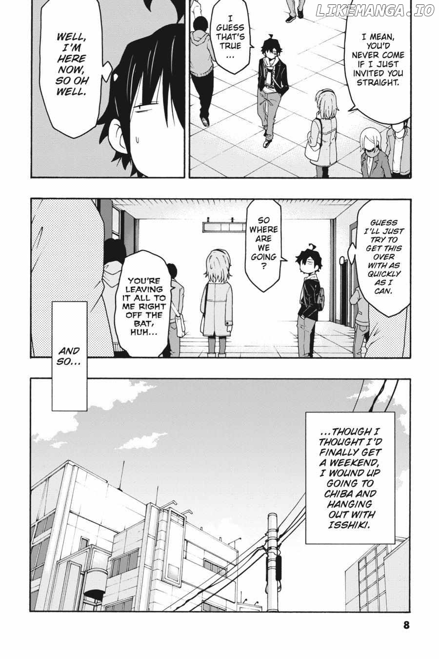 Yahari Ore no Seishun Love Come wa Machigatteiru @comic Chapter 71 - page 8