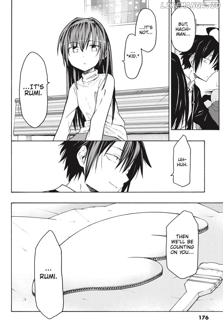 Yahari Ore no Seishun Love Come wa Machigatteiru @comic Chapter 70 - page 14
