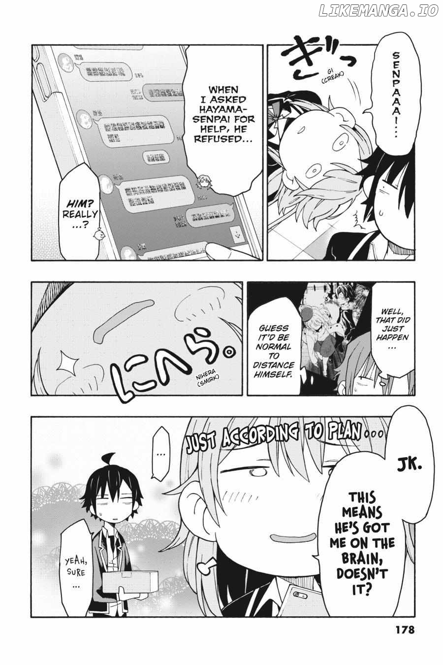 Yahari Ore no Seishun Love Come wa Machigatteiru @comic Chapter 70 - page 16