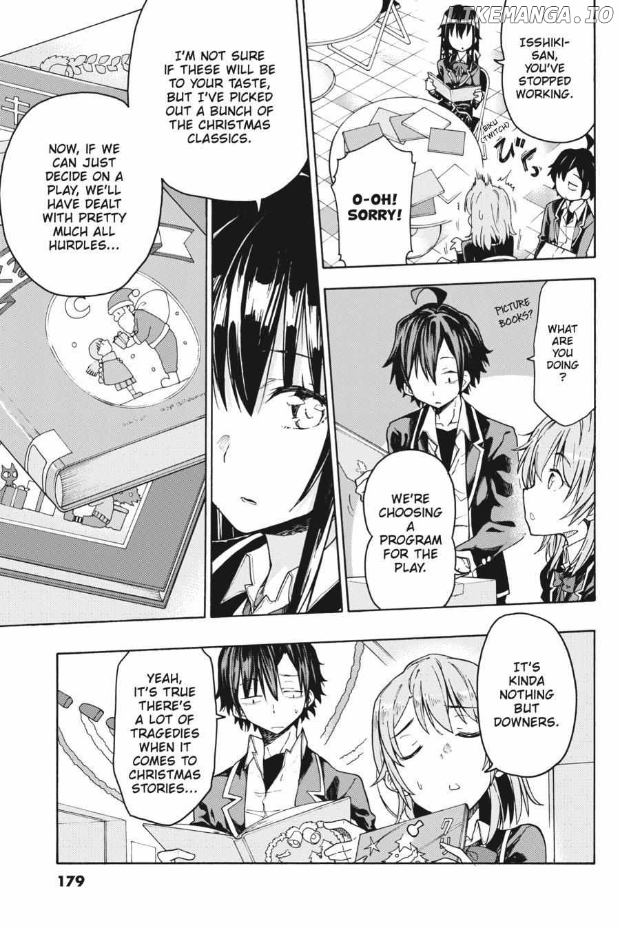 Yahari Ore no Seishun Love Come wa Machigatteiru @comic Chapter 70 - page 17