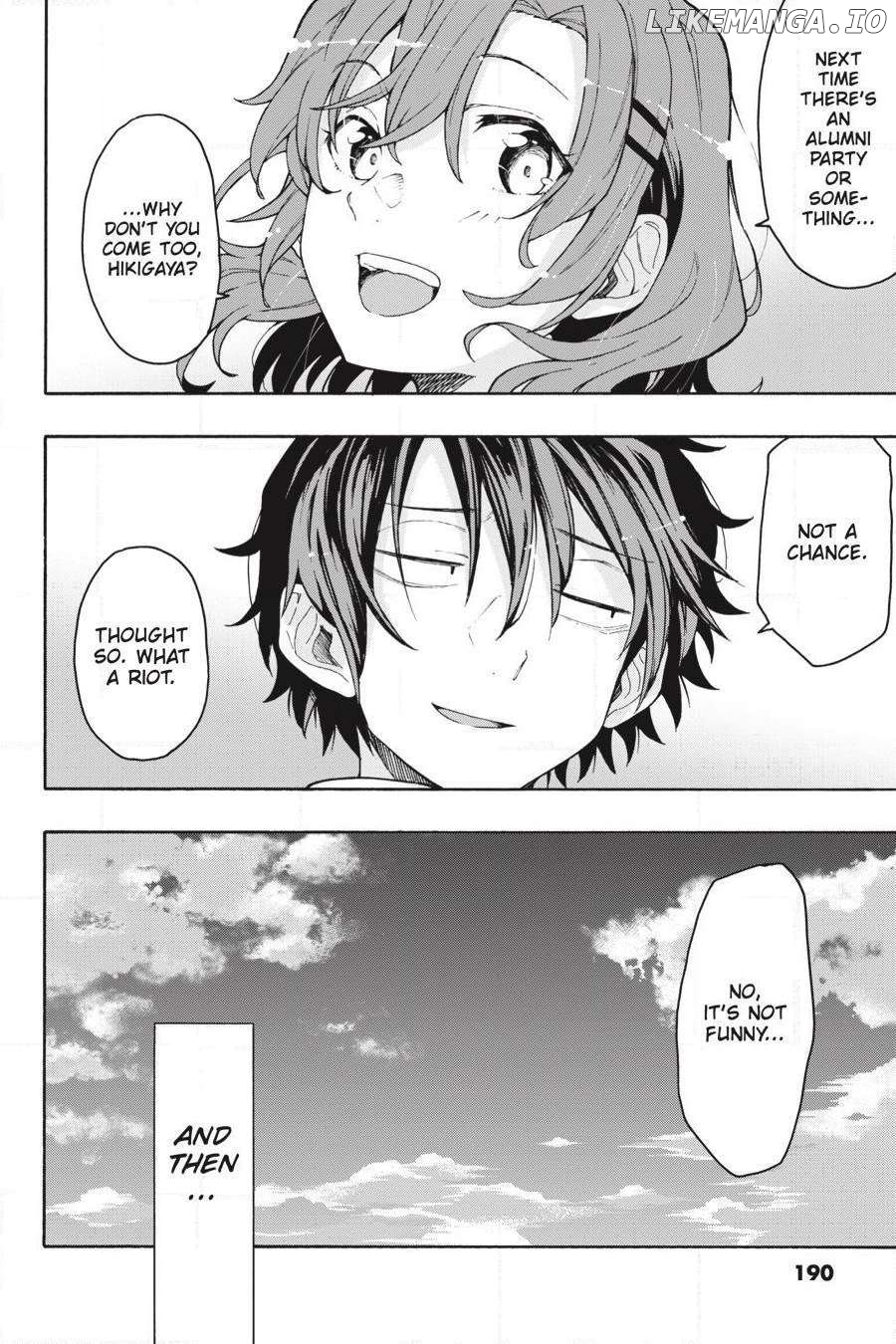 Yahari Ore no Seishun Love Come wa Machigatteiru @comic Chapter 70 - page 28
