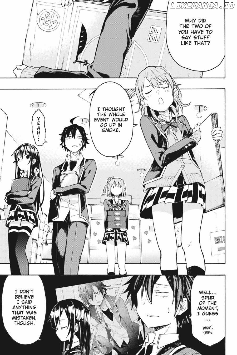 Yahari Ore no Seishun Love Come wa Machigatteiru @comic Chapter 70 - page 3