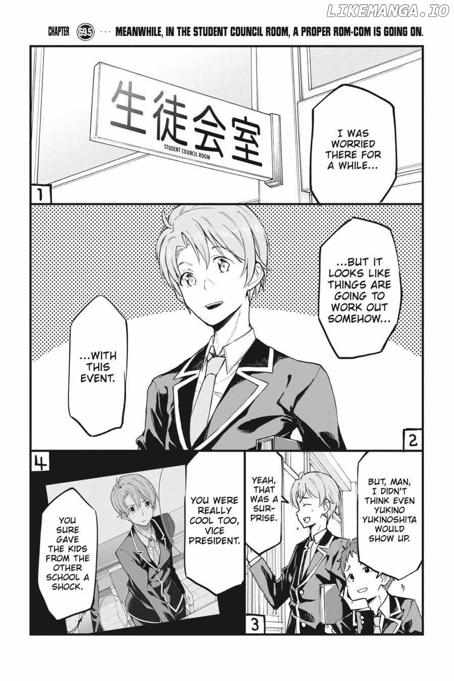 Yahari Ore no Seishun Love Come wa Machigatteiru @comic Chapter 70 - page 46