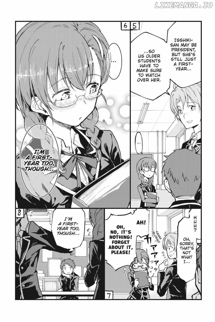 Yahari Ore no Seishun Love Come wa Machigatteiru @comic Chapter 70 - page 47