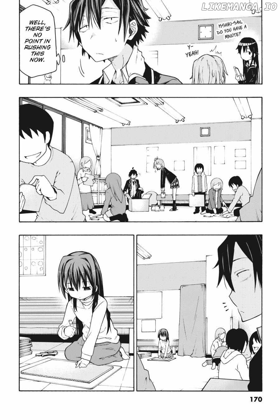 Yahari Ore no Seishun Love Come wa Machigatteiru @comic Chapter 70 - page 8