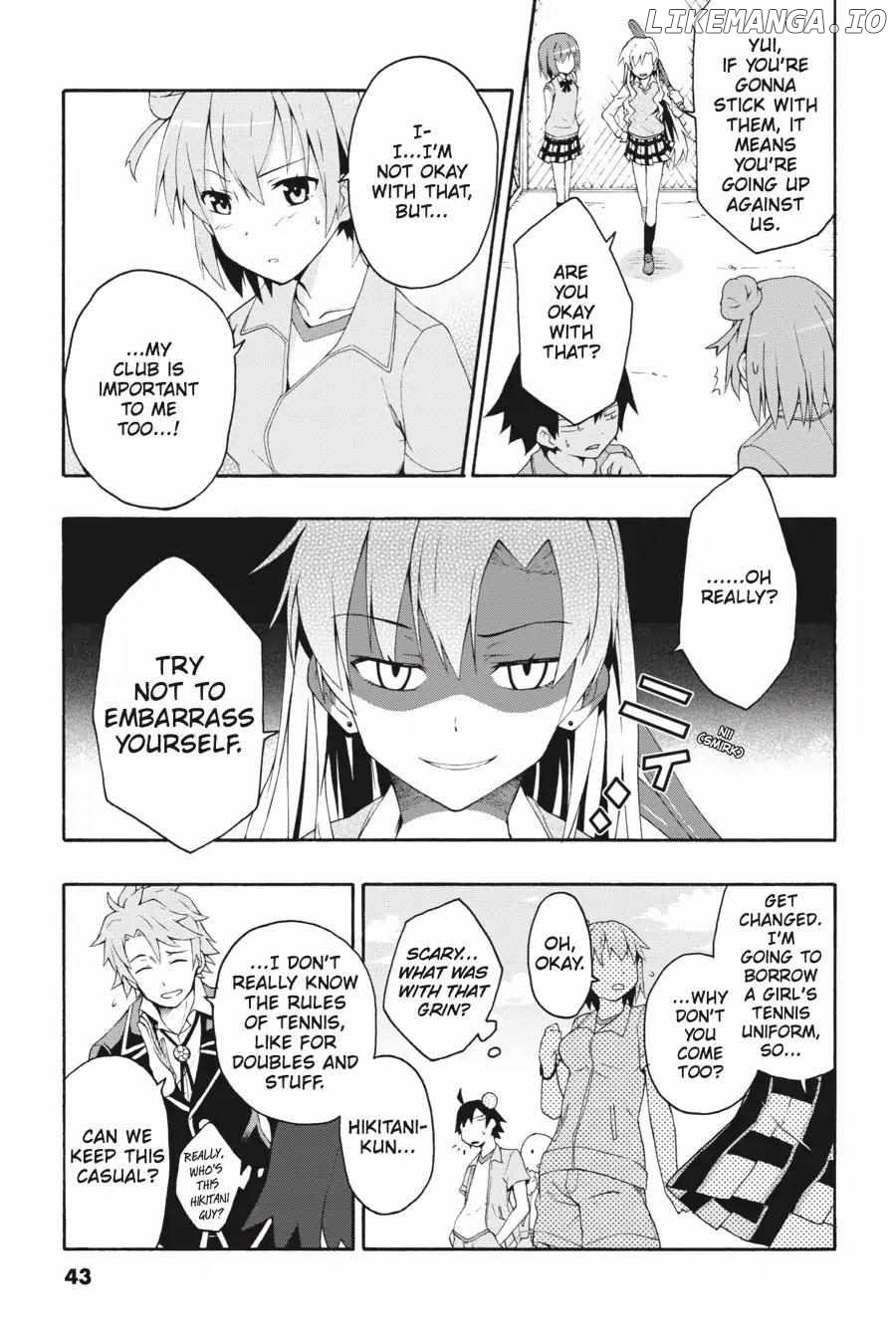 Yahari Ore no Seishun Love Come wa Machigatteiru @comic Chapter 7 - page 11