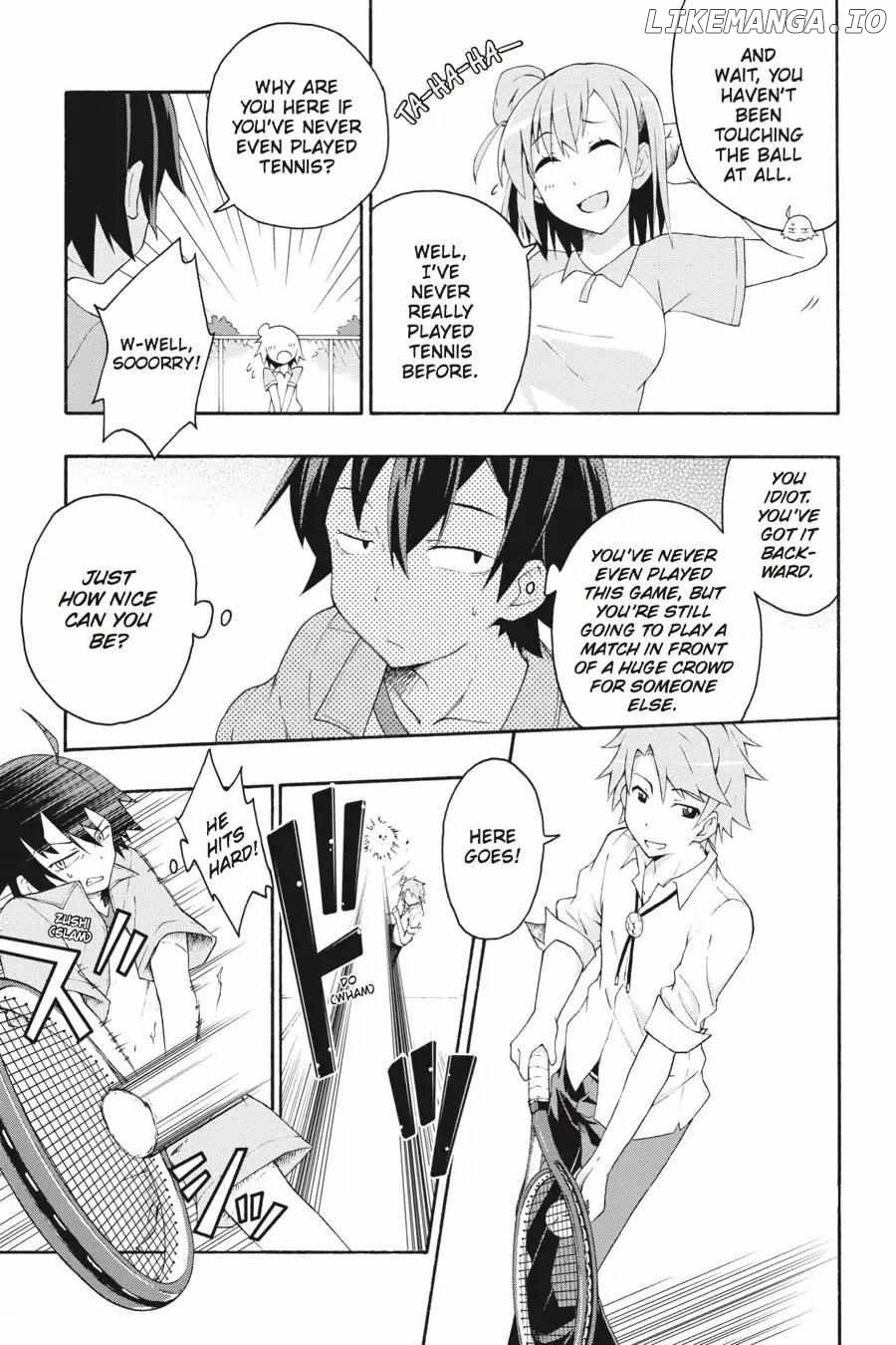 Yahari Ore no Seishun Love Come wa Machigatteiru @comic Chapter 7 - page 16