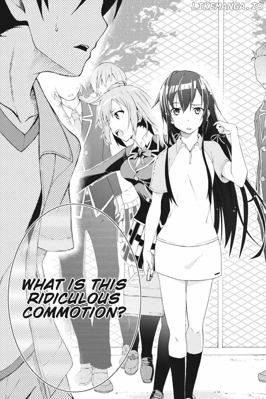 Yahari Ore no Seishun Love Come wa Machigatteiru @comic Chapter 7 - page 23