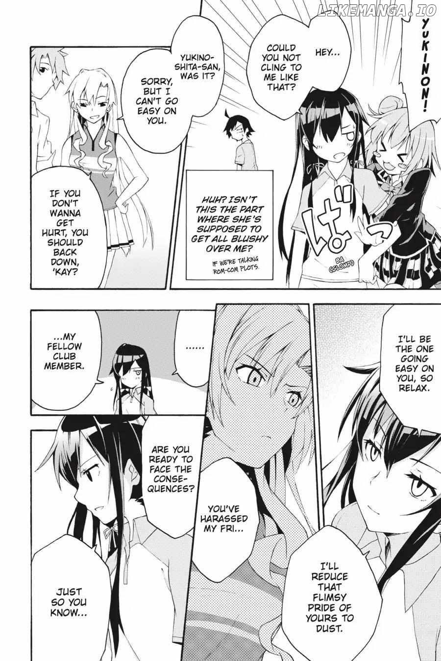 Yahari Ore no Seishun Love Come wa Machigatteiru @comic Chapter 7 - page 27