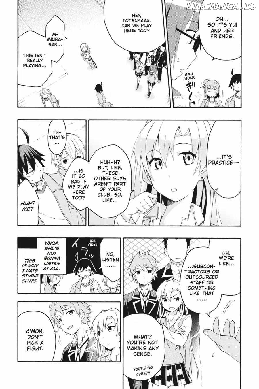 Yahari Ore no Seishun Love Come wa Machigatteiru @comic Chapter 7 - page 4