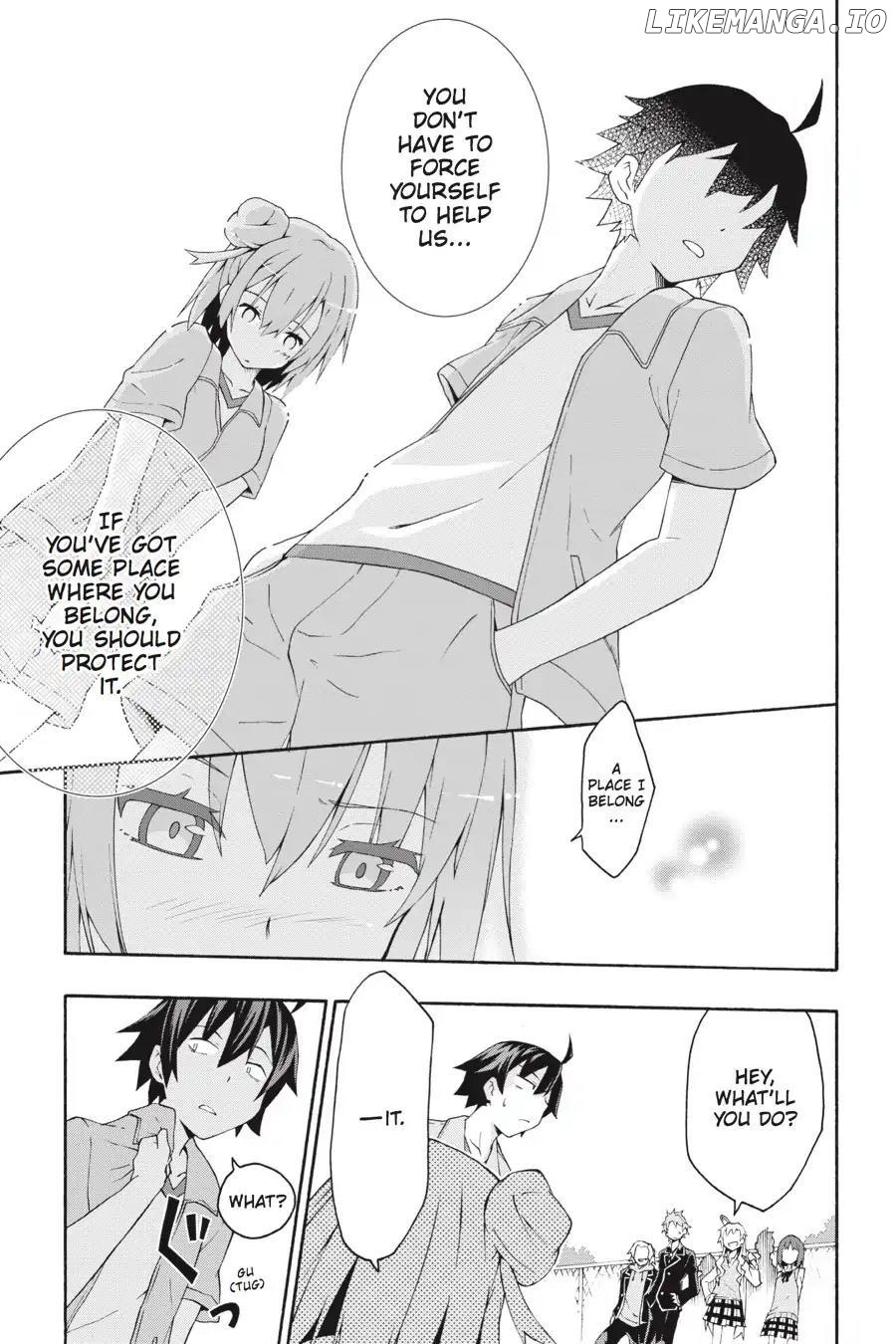 Yahari Ore no Seishun Love Come wa Machigatteiru @comic Chapter 7 - page 9