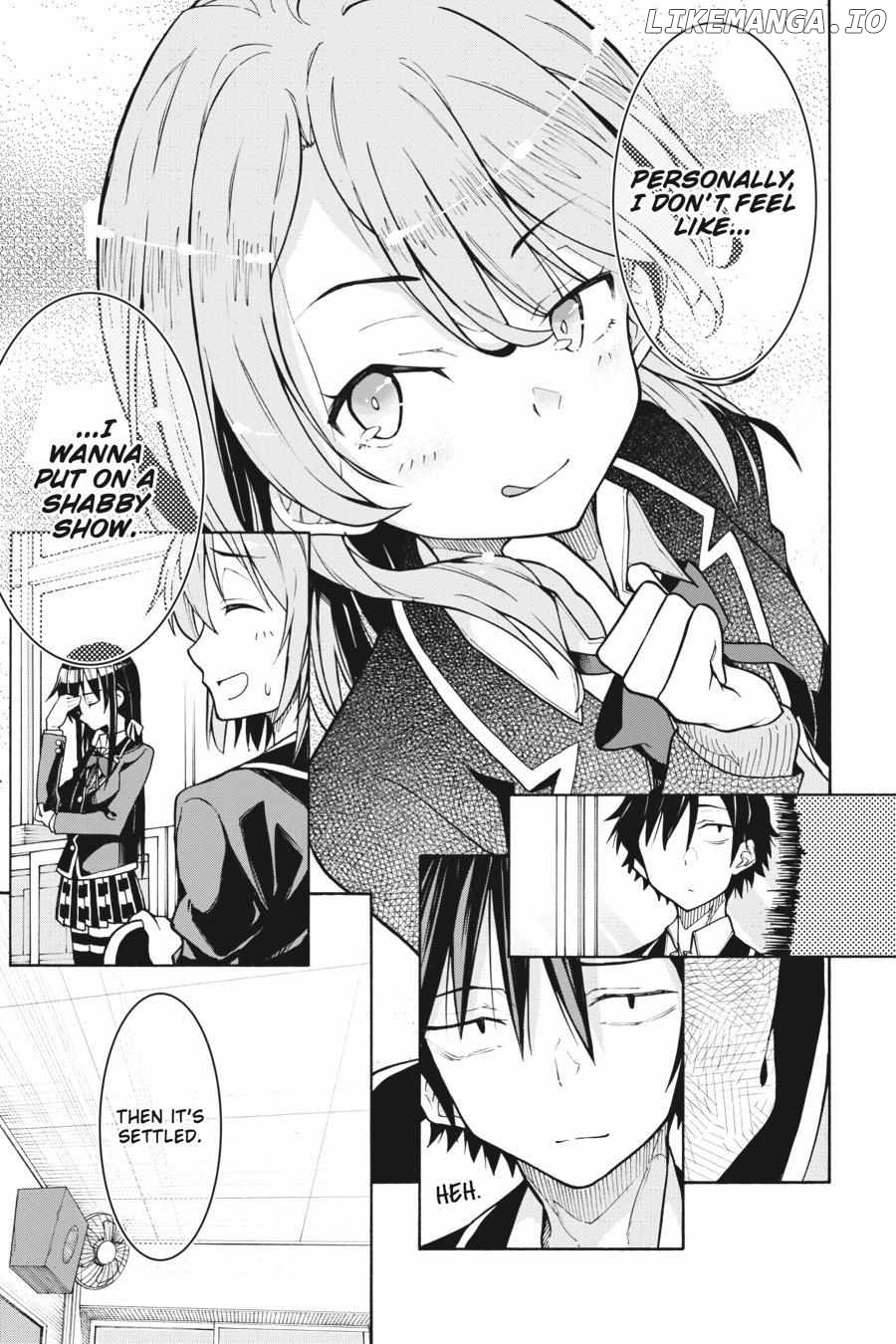 Yahari Ore no Seishun Love Come wa Machigatteiru @comic Chapter 69 - page 11