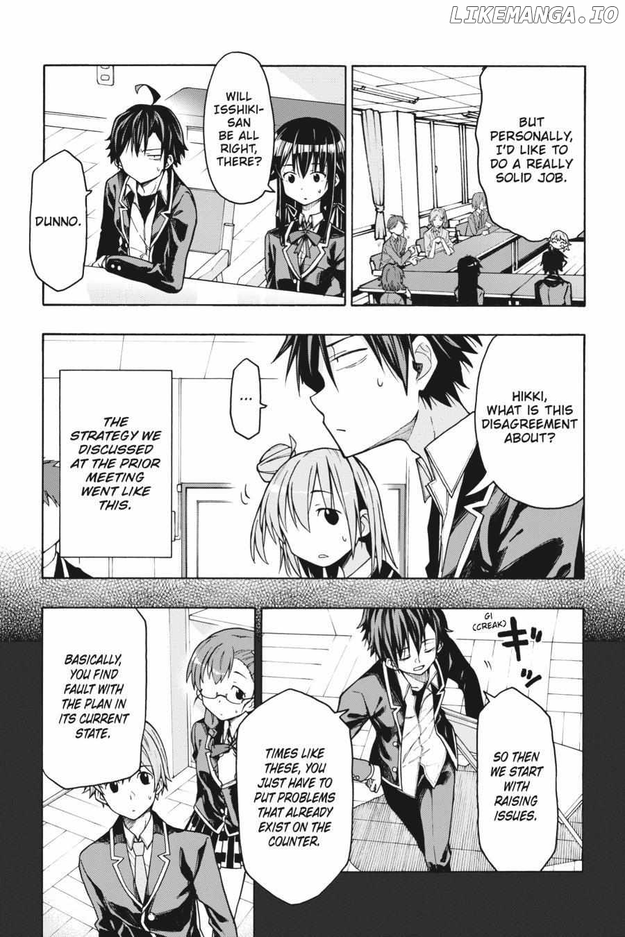 Yahari Ore no Seishun Love Come wa Machigatteiru @comic Chapter 69 - page 13